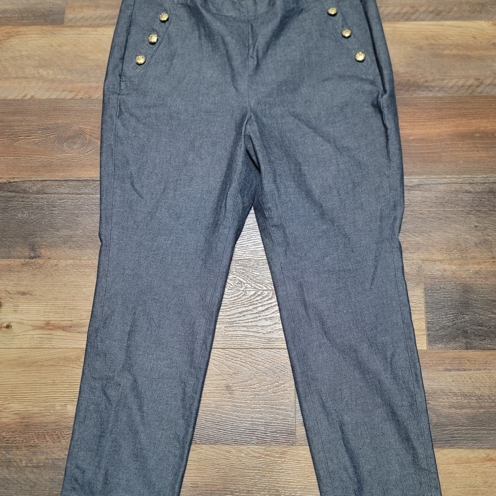 Banana Republic Womens Slate Blue Dress Pants - Picture 3 of 10